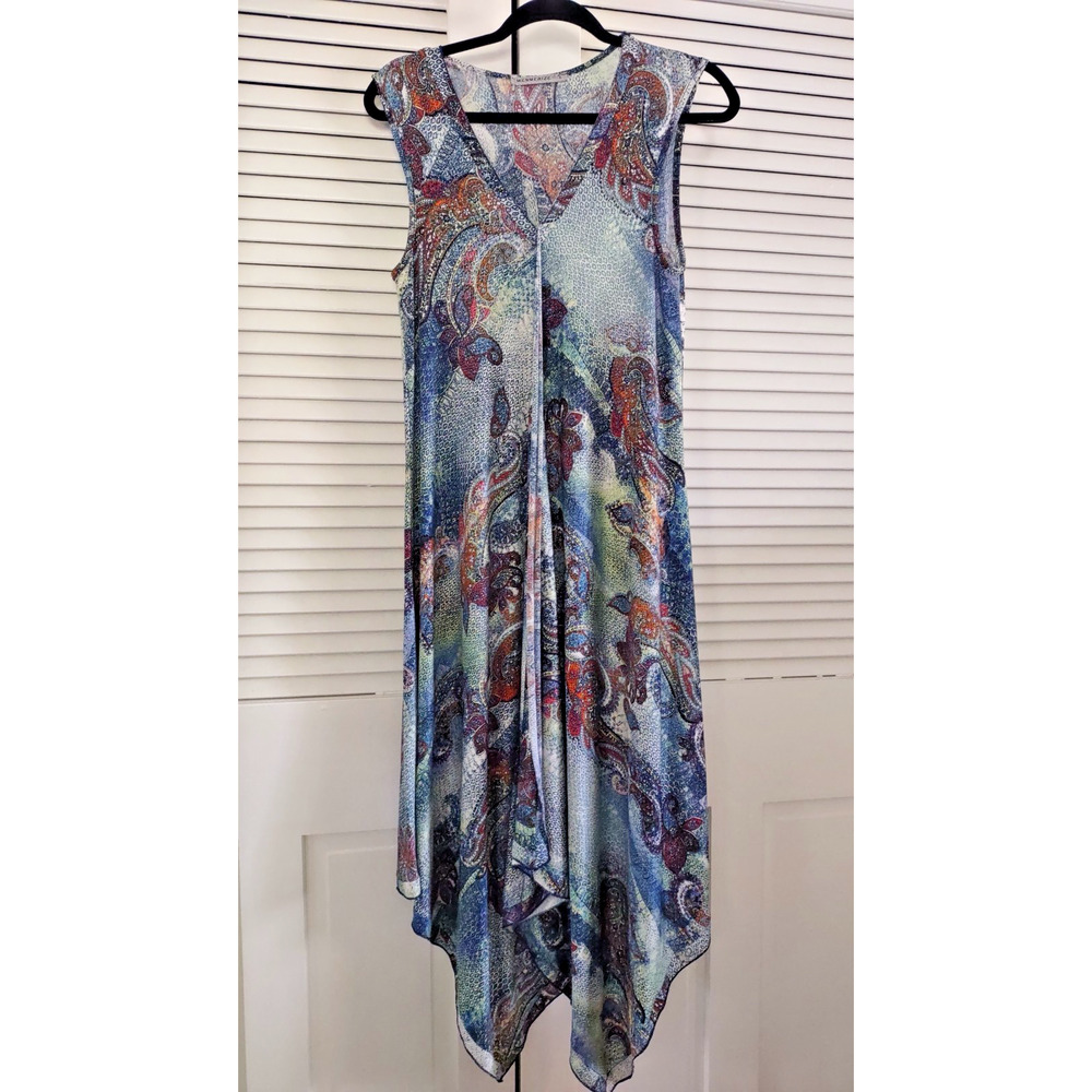 Mesmerize Dress Beach Cover Up Size L Stretch Boho Hippie Free People Sleeveless